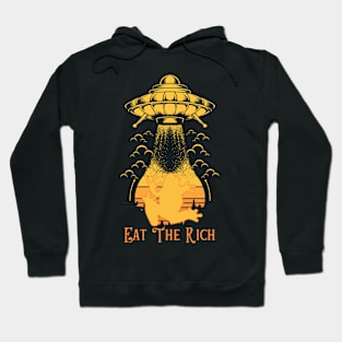 Eat The Rich Frog Hoodie